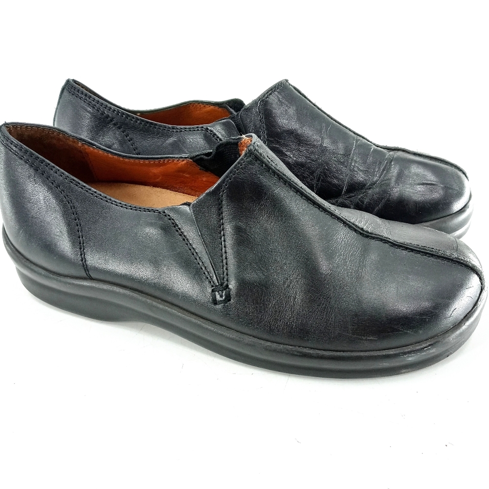 Birkenstock Footprints Black Leather 245